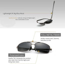 SUNGAIT Ultra Lightweight Rectangular Polarized Sunglasses Men UV400 Protection — 3