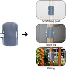 PEEKAB 32" Tall Cat Scratching Post Sisal Scratch Posts,with Hanging Ball and Self-Massage Brush Vertical Scratcher for Indoor Cats and Kittens Gray 32inches — 8