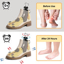 Shoe Stretcher Men Women, Boot Stretcher Women Men Shoe Tree Adjustable Shoe Stretcher Wide Feet (Pack of 1) | yellow — 6