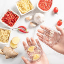 Garlic Twister Kitchen Tool – Manual Garlic Crusher & Ginger Grinder, Nut Chopper, Chili Pepper Mincer, Clear… — 3