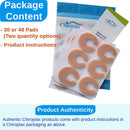 Chiroplax C-Shaped Felt Callus Cushion Pads Protector Rubbing Pain Relief Forefoot Metatarsal | 3/16" Thick (30 Pack) 5