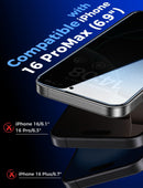 MAGIC JOHN for iPhone 16 Pro Max Privacy Screen Protector Anti Spy photo 3