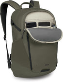 Osprey Axis Laptop Backpack – Sleek Everyday Pack with Laptop Sleeve, Water Bottle Pockets & Compression Straps | Earl Grey — 7