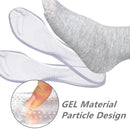 2 Pairs Gel Arch Support Cushion Insoles for Flip Flop Thong Sandals,Gel Adhesive Arch Support Flip Flop Thong Inserts Self Adhesive Gel Arch Support Cushion Insoles Pain Relief - Clear — 2