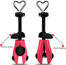 Valentoria Shoe Stretcher for Kids fit for 3-12 Years for Children Boys Girls Wide Feet 4-Way Adjustable | Pink — 5