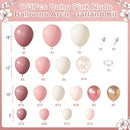 Amandir 173Pcs Dusty Rose Pink Nude Balloon Garland Arch Kit | Dusty Pink — 2