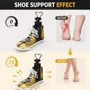 2 Pieces Shoe Stretcher Boot Stretcher, Adjustable Width and Length Shoe Expander Shoe Widener Stretcher Men Women | yellow — 4