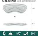 Welnove Heel Pads Grips for Shoes - 4 Pairs Premium Stretch Fleece & SEBS - No Residue - Heel Cushion Inserts Prevent Rubbing, Blisters - Heel Liner Guards for Women Men High Heels & Formal Shoe — 5