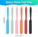 Gartful 6PCS Colored Silicone Spatula Stick, Reusable Epoxy Stir Sticks Scraper DIY Crafts Tools for Mixing Resin,… — 2
