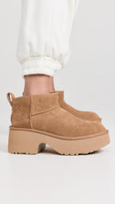 UGG Women's Classic Ultra Mini New Heights – Chestnut — 2