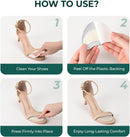 Leather Metatarsal Pads Women - Welnove 4 Pairs Ball of Foot Cushions for Women Men Comfort Anti Slip Forefoot Pads Inserts for High Heels, Sandals, Flats, Pumps and Mules All Day Pain Relief 7