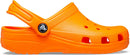 Crocs Kid's Classic Clog – Orange Zing — 6