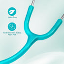 SCIAN Stethoscope Dual Head for Nurses,Doctors,Med Students, Classic Stainless Steel Stethoscope Home Diagnostics Medical Supplies with Carrying Bag, Shinning Green — 4