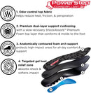 PowerStep Comfort Last Insoles, Cushioning Gel Insoles for Standing All Day, Foot Arch Discomfort, Heel Pain, Heel Spurs, All Day Comfort, Made in the USA - Black/Grey — 3