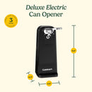 Cuisinart Electric Can Opener, One-Touch Operation, Nonslip Base, Black
