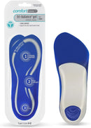 Comfort Zone Tri-Balance 3/4-Length Gel Insoles for Men, 8-12, 3-Pack — 2