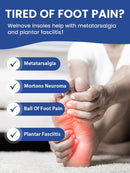 Welnove Arch Support Inserts with Metatarsal Pads, Metatarsal Insoles for Metatarsalgia, Mortons Neuroma Relief,Ball of Foot Pain, Plantar Fasciitis Insoles for Women&Men for Standing All Day-L 2