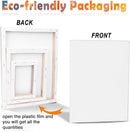 3 Pack Canvases for Painting with Multi Pack 11x14, 5x7, 8x10, Painting Canvas for Oil & Acrylic Paint | 3 Packs - 3 Sizes (1 of Each) — 2