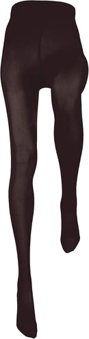 Truform Women's Compression Pantyhose, 20-30 mmHg, Opaque Hosiery Support Shaping Tights, Black, Large — 5