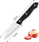 BEWOS 4-Piece Paring Knife Set - Paring Knives with Ergonomic Handle, 3.5 Inch Triple Rivet Paring Knives, Stainless… — 2