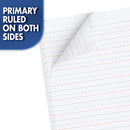 Mead Primary Composition Book, Primary Ruled Journal, Grades K-2, 7-1/2" x 9-3/4", 100 Sheets, Blue Marble (09902) | Pack of 1 — 5