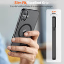 SUPFINE Magnetic for iPhone 16 Plus Case Black — 7