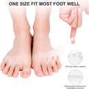 1 Pair Gel Metatarsal Sleeves, Ball of Foot Cushions for Women 2