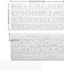Silicone Letter Molds for Resin Casting - Alphabet Number Jewelry Making, Premium Flexible Reusable DIY Craft Molds… — 4