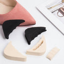 Shoe Inserts, Foam Filler, 4 Pairs Adjustable Toe Inserts for Loose Shoes, Black and Beige — 6