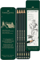 Faber-Castell - Castell 9000 Art Set Pencil (Pack of 6), Green | 1 — 1