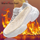 Insoles for Women Thick Warm Wool Cloud Stepper Insoles for Winter Comfort Soft Inserts Memory Foam Insoles (US Women 5-8) — 2
