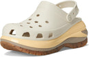 Crocs Unisex Adult Mega Crush Clogs | 8 Women/6 Men | Almond Tint/Multi — 7