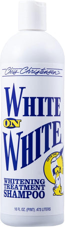 Chris Christensen White on White Whitening Treatment Dog Shampoo (16OZ) — 1