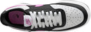 Nike Women's Court Vision Low Shoes - Black/Light Magenta/White — 7