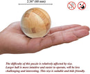 KINGOU Wooden Sphere Puzzle Brain Teaser Toy for Kids and Adults — 4