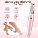 Callus Remover for Feet, ZABOUL Electric Foot Callus Remover Rechargeable Pedicure Tools Smooth Pedicure Wand Electronic Foot File, Feet Care for Removes Dry Hard & Dead Skin Ideal Gift - Pink 1 — 2