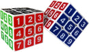 Sudoku 3x3 Magic Cube Stickerless 3x3x3 Number Speed Cube Puzzle — 3