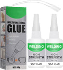 2Pcs Welding High-Strength Oily Glue,Magic Glue,Multifunctional Fast Repair Instant Bonding Welding Glue for Metal,… — 1