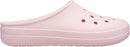 Crocs Unisex Adult Classic Low Profile Lightweight Slip-On Clogs – Pink Milk — 5