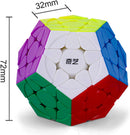 Megaminx Cube, Roxenda 3x3x3 Pentagonal Speed Cube Dodecahedron Magic Cube Puzzle Toy (Stickerless) — 2