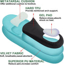 Bacophy Kids Arch Support Insoles Children Orthotic Inserts for Plantar Fasciitis, Flat Feet, Heel Pain Relief, Premium Pu, TPU, Gel Shock Absorption Deep Heel Cup Cushioning Inner Sole (23.5cm) - Multicolor — 3