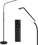 Dimunt LED Floor Lamp, Stepless Adjustable 3000K-6000K Colors, Black — 1