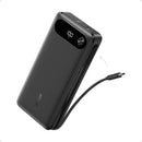 Anker Power Bank, 20,000mAh Travel Essential, Built-in USB-C Cable(Black) photo 1