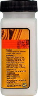 Fiebing's Pro Resist (4oz) - A resist for maximizing the Contrast when Antiquing, Staining or Dyeing Leather - Top Finish to Emphasize Designs when Dyeing & Resists Moisture Sun and Dirt — 2