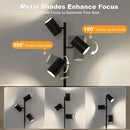 4000LM LED Tree Floor Lamp, 36W Super Bright Reading Lamp with Remote, Dimmable Tall Standing Light with 3 Rotatable… — 4