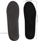 2 Pairs Black EVA Work Insoles for Steel Toe Boots, Men — 2