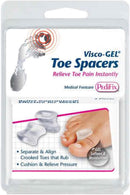Visco-Gel 'Stay-Put' Toe Spacers Large 2/Pack by Pedifix 7
