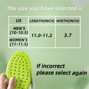 Shoe Insoles for Men Women, Memory Foam Insoles, Best Replacement Shoe Inserts, Providing Great Shock Absorption and Cushioning for Feet Relief, Prevent Foot Odor (Men 10-10.5 / Women 11-11.5) — 2