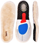 Genuine Sheepskin Insoles: Soft 18mm Wool Comfort — 1