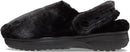 Crocs Unisex-Adult Classic Unfurgettable Lined Clogs, Fuzzy Slippers | 7 Women/5 Men | Black — 7